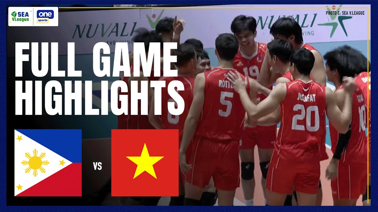Leo Ordiales fires off 20 attack points to help Alas sweep Vietnam | SEA V.League Highlights